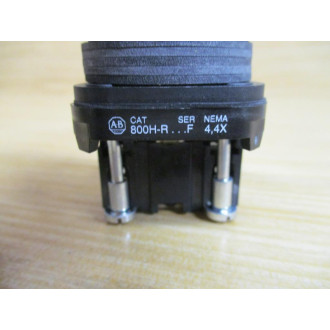 Allen Bradley 800H-R2A Push Button 800HR2A Ser. F