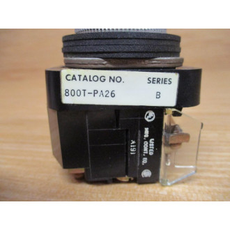 Allen Bradley 800T-PA26G Push Button Switch Ser. B - New No Box