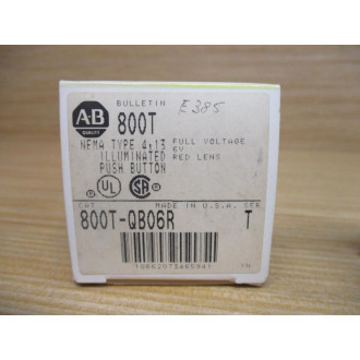 Allen Bradley 800T-QB06R Push Button Switch