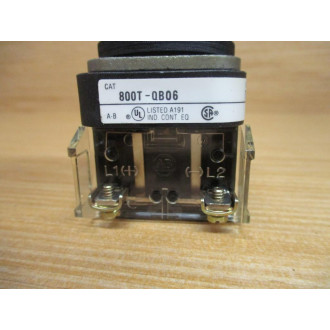 Allen Bradley 800T-QB06R Push Button Switch