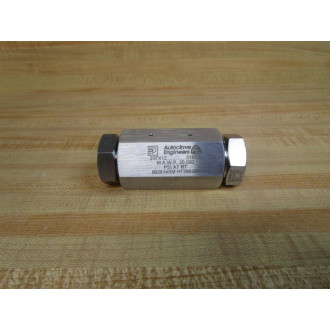 Autoclave 20FX12 Parker Straight Coupling - New No Box