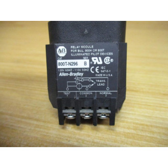 Allen Bradley 800T-PDT16A Pilot Light 800TPDT16A W800T-N296 - New No Box