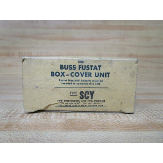Bussmamm SCY Eaton 4" Box Cover Unit