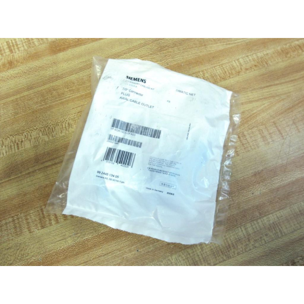 Siemens 6GK1905-0FA00 Profibus M12 78" Connecting CableConnector ET200