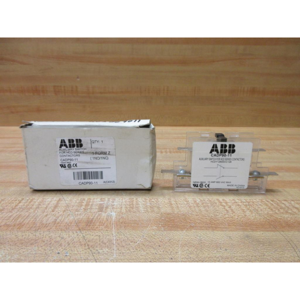 Asea Brown Boveri CADP90-11 ABB Auxiliary Switch CADP9011