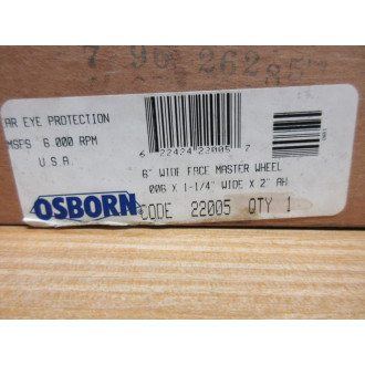Osborn 22005 6" Wire Wheel