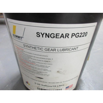 Summit SYNGEAR PG220 Synthetic Gear Lubricant PG220
