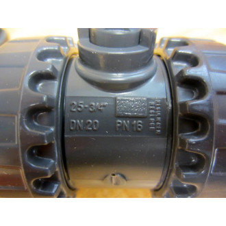 Ipex 353003 34" PVC True Union Ball Valve W 34" Threaded Inserts