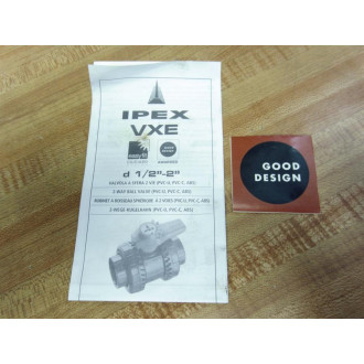 Ipex 353005 1"PVC True Union Ball Valve