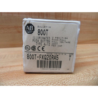 Allen Bradley 800T-FXQ20RA5 Red Button 800TFXQ20RA5