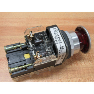 Allen Bradley 800T-FXQ20RA5 Red Button 800TFXQ20RA5