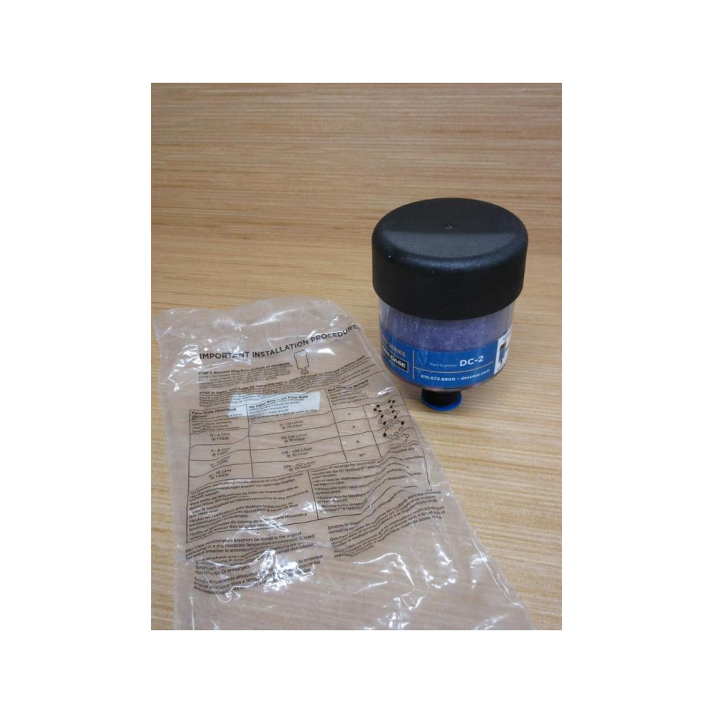 Des-Case DC-2 Desiccant Breather DC2