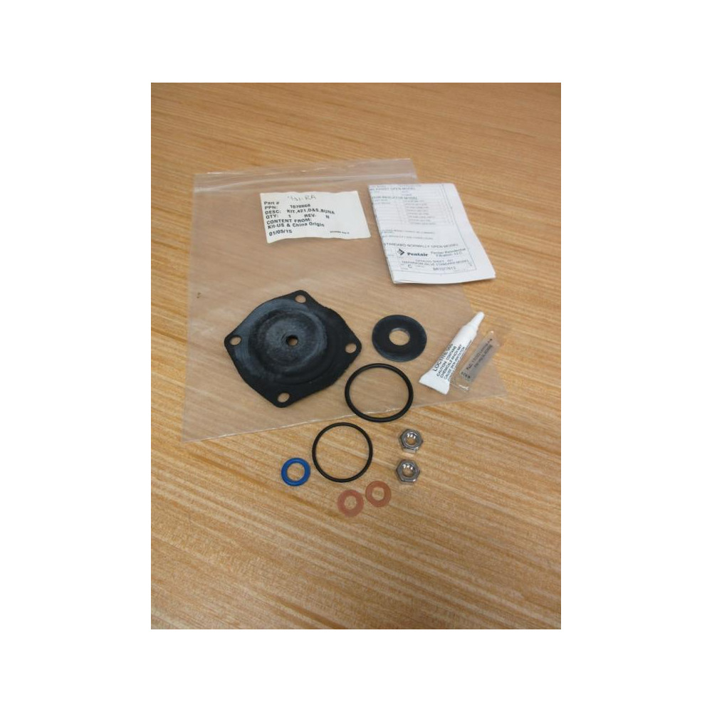 Pentair 421-RA Diaphragm & Seal Kit 1070068 - New No Box Pentair 421-RA Diaphragm & Seal Kit 1070068 - New No Box