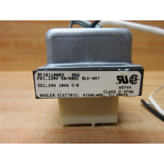Basler Electric BE18110003 Transformer - New No Box