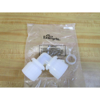 Entegris PE-16K-3 PrimeLock Elbow Union PE16K3 Missing Washer