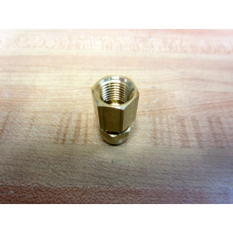 Parker X66P-6-4 Brass Female Fitting X66P64 (Pack of 5)