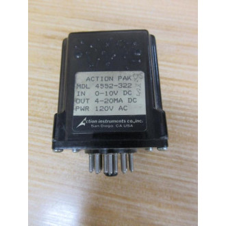 Action Instruments 4552-322 Action Pak Relay 4552322 - Used