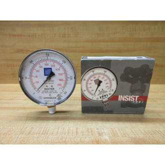 Fire Protection Products 11-550-00 FPPI Water Gauge FPPI-PG 0-300