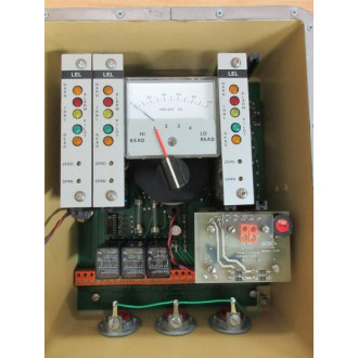 Gastech 1620 Combustible Gas Alarm System 3 LEL Boards - New No Box