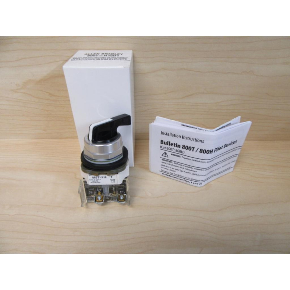 Allen Bradley 800T-H18D1 Selector Switch 800TH18D1