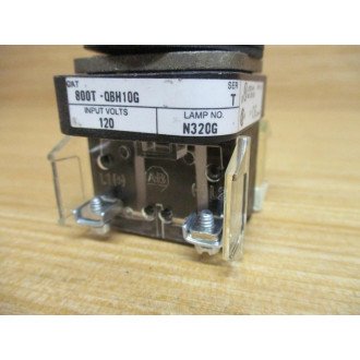 Allen Bradley 800T-QBH10G Illuminated Push Button - Used