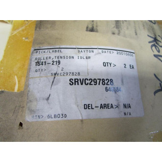 Dayton TS41-219 Roller, Tension, Idler TS41219 - New No Box