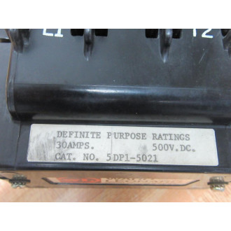 Ward Leonard 5DP1-5021 Joslyn Clark Contactor 5DP15021 - New No Box