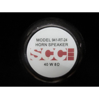 SCC 941-RT-24 Horn Speaker 941RT24 - Used