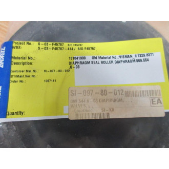 Andritz 069.554.6-03 Diaphragm Seal 131841990