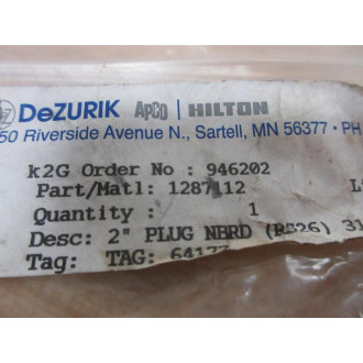 DeZurik 1287112 2" Plug
