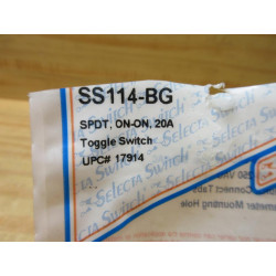 Selecta Switch SS114-BG Toggle Switch SS114BG