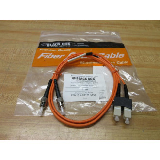 Black Box EFN110-001M-STSC Fiber Optic Cable EFN110001MSTSC