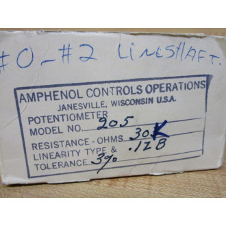 Amphenol 205 Precision Pontentiometer 30KΩ