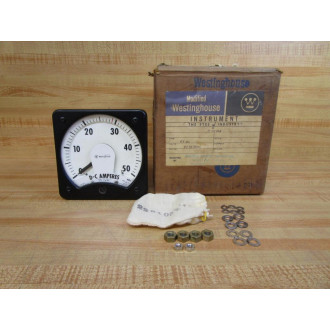 Westinghouse KX-241 Meter KX241 0-50 DCA, WHardware