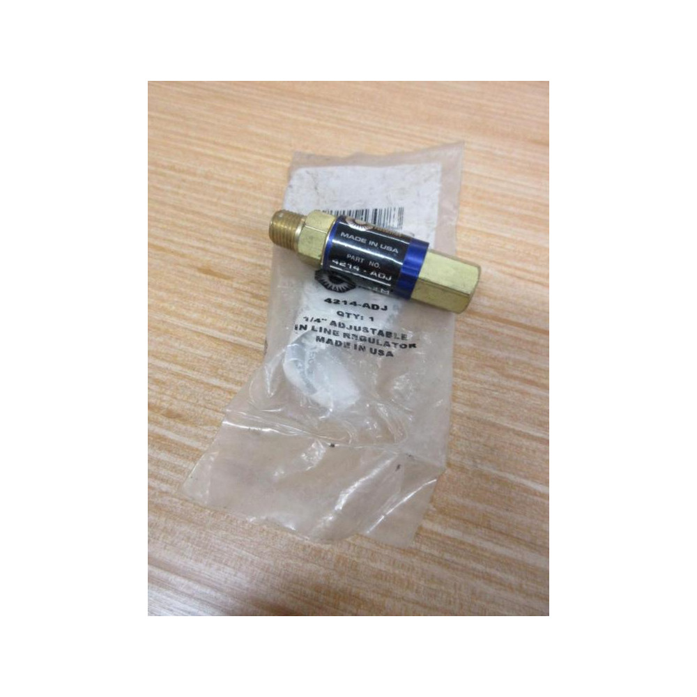 Coilhose Pneumatics 4214-ADJ In-Line Regulator 4214ADJ