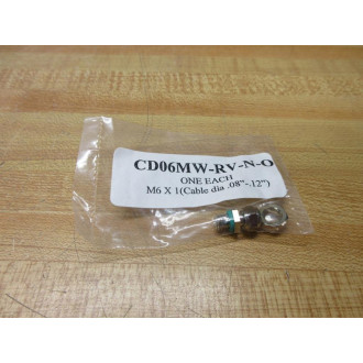 CD06MW-RV-N-O Cable Gland, Cord Grip CD06MW-RV (Pack of 2)