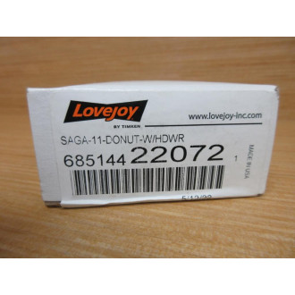 Lovejoy 685144-22072 Saga 11 Donut 22072 W Hardware