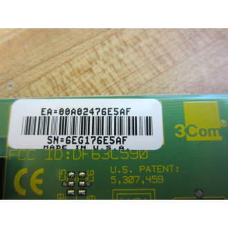 3Com 03-0046-110 EtherLink III PCI Card 3C590-TPO Rev A B - Used