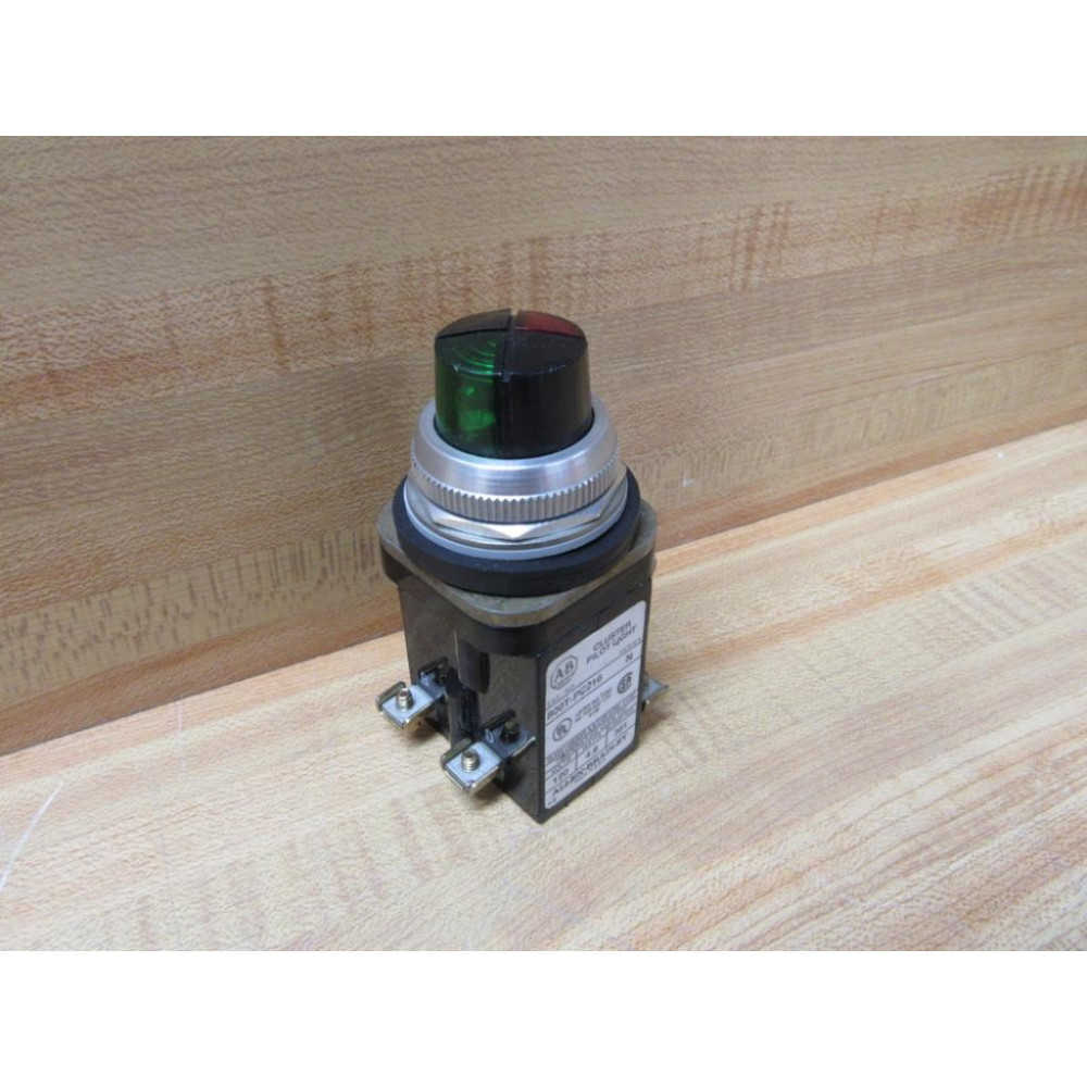 Allen Bradley 800T-PC216XRXG Cluster Pilot Light 800TPC216XRXG - New No Box Allen Bradley 800T-PC216XRXG Cluster Pilot Light 800TPC216XRXG - New No Box