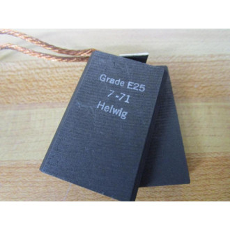 Helwig Carbon 7-71 Carbon Brush E25 (Pack of 2) - New No Box