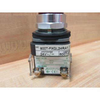 Allen Bradley 800T-FXQL24RA1 PushPull Button 800T-NL24800T-XA1 - New No Box