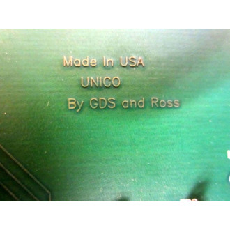 Unico 403182 Circuit Board 322404.000 - Used