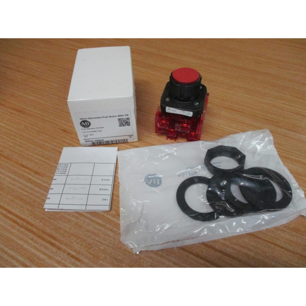Allen Bradley 800HC-AR6A4 Push Button 800HCAR6A4