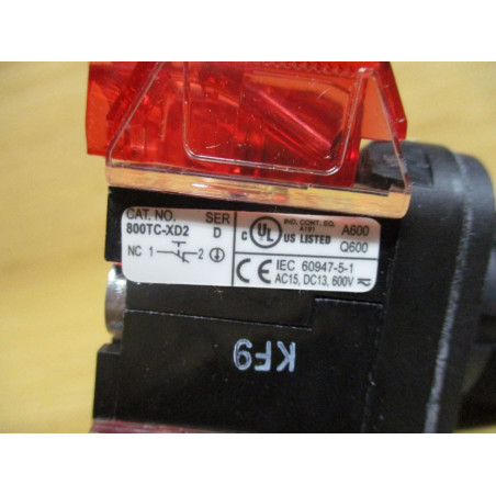 Allen Bradley 800HC-AR6A4 Push Button 800HCAR6A4