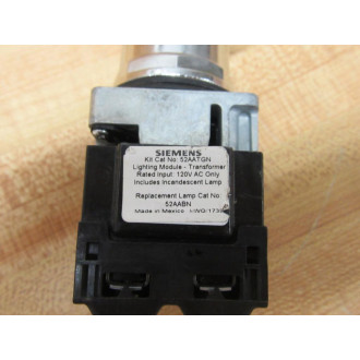 Siemens 52PP2g2 PushPull Illum. 2-Pos Switch - New No Box