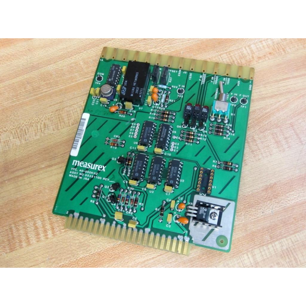 Measurex 05331100 Circuit Board 04331100 - Used