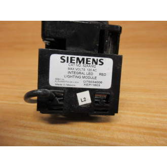 Siemens 52BT6M2A Illuminated Push Button W52AAIM2 - New No Box