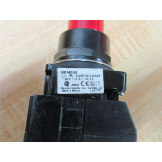 Siemens 52BT6G2AB Momentary Push Switch Illum. - New No Box