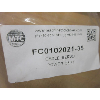 Machine Tool Cable FC0102021-35 MTC Servo Power Cable