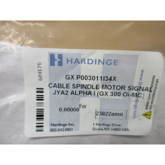 Hardinge GXP003011I34X Cable Spindle Motor Signal